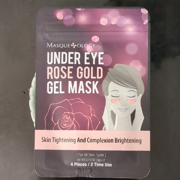 Under Eye Rose Gold Gel Mask - Picture 1 of 2